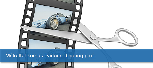 Målrettet kursus i videoredigering Pro